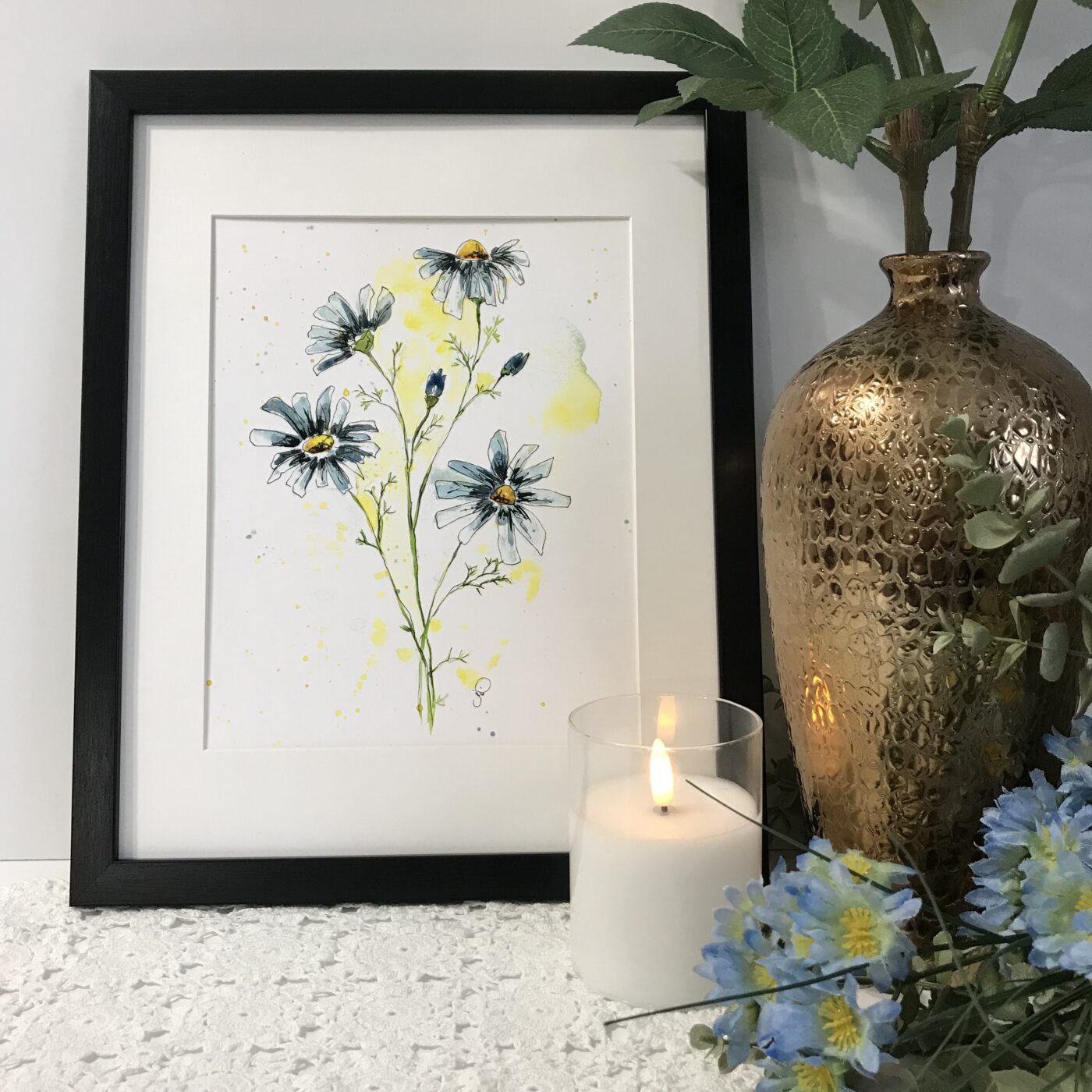 Blue Daisies
