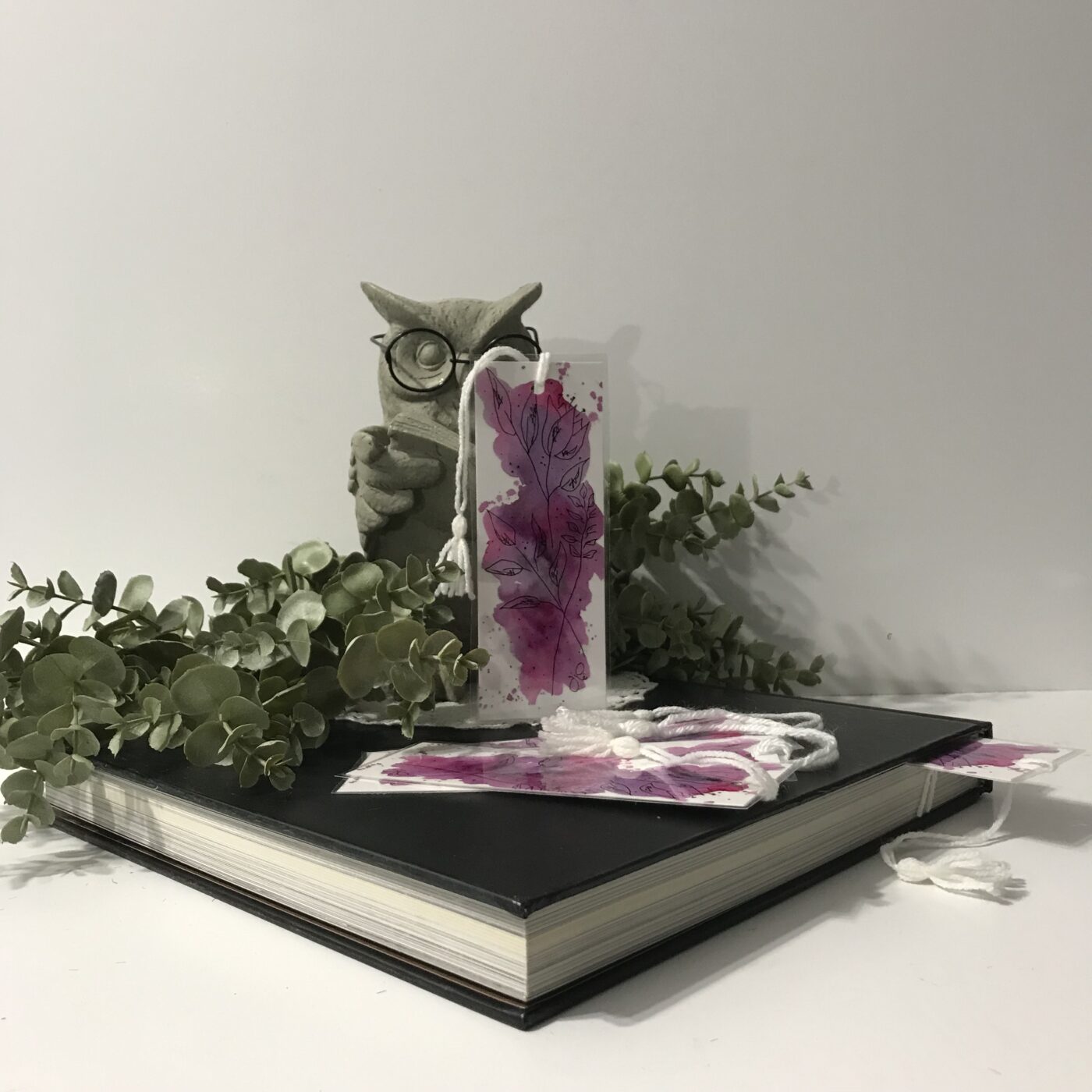 Bookmark – Pink and Purple Flowers