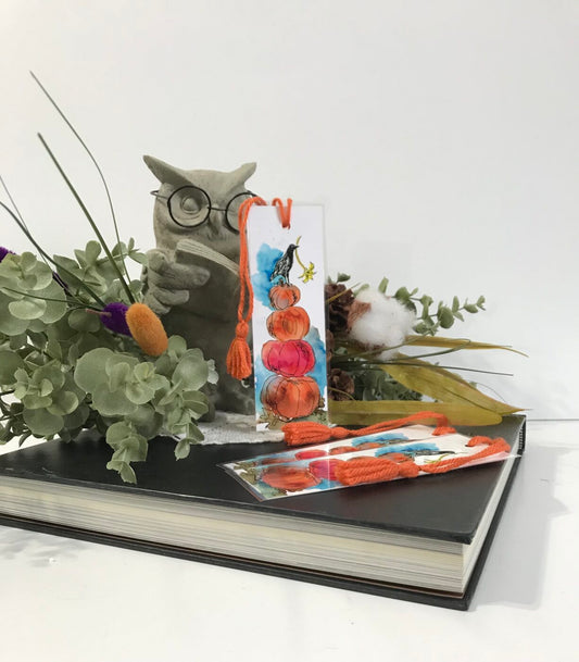 Bookmark – Stacked Pumpkins