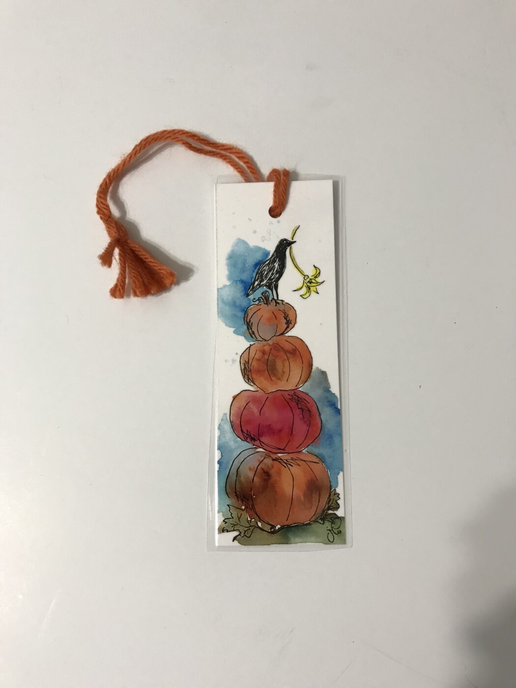 Bookmark – Stacked Pumpkins