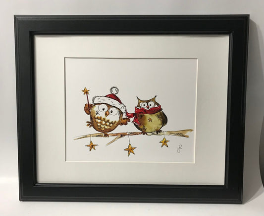 Christmas Owls