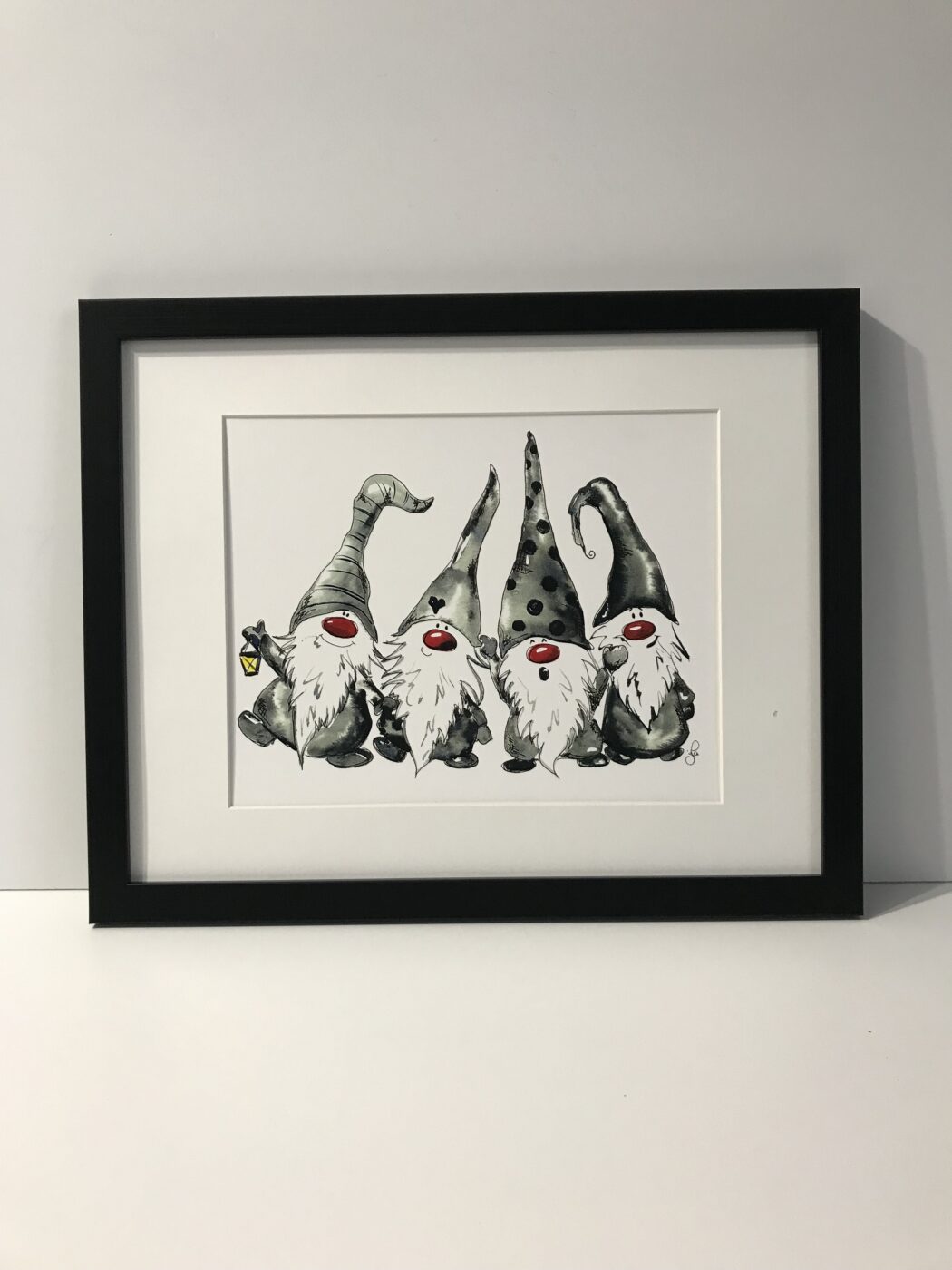 Gnome Art – Family Of Four