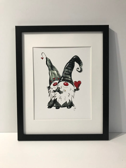 Gnome Art – Love Couple