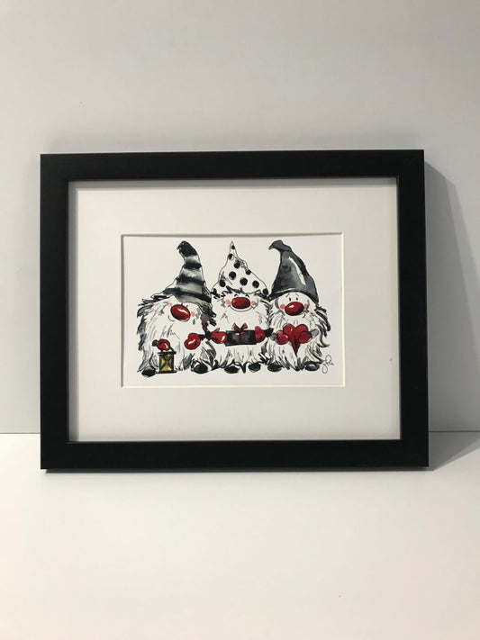 Gnome Art - Trio of Treasures