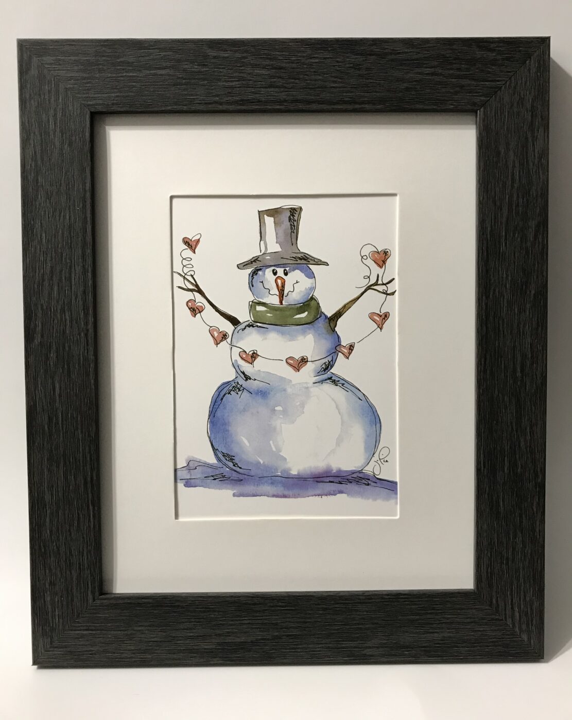 Heartfelt Snowman