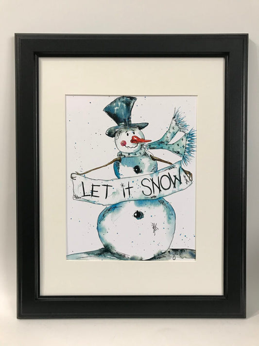 Let It Snow Snowman