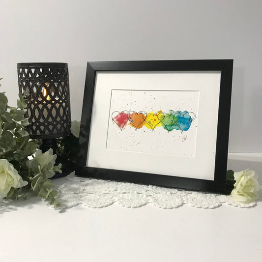 Multicolour Hearts