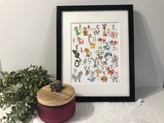 Whimsical Animals Alphabet