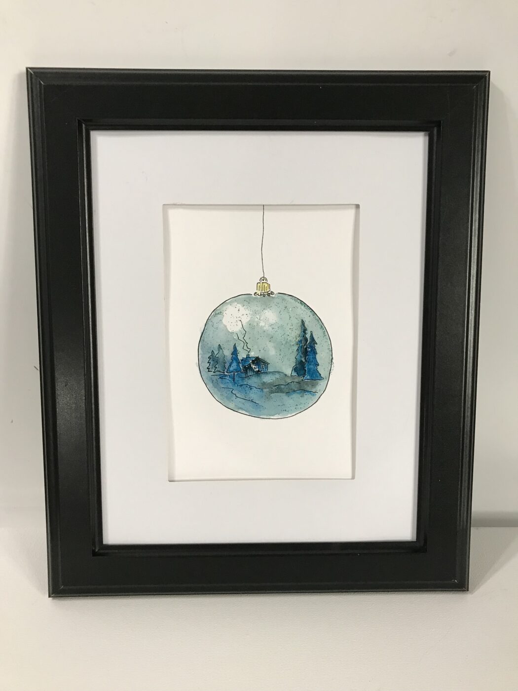 Winter Blue Ornament