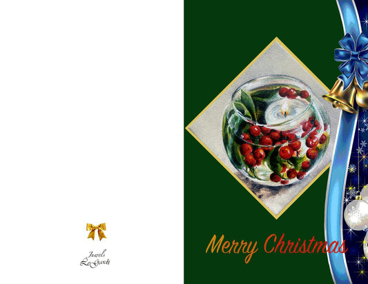 Holiday (Green) – Greeting Card