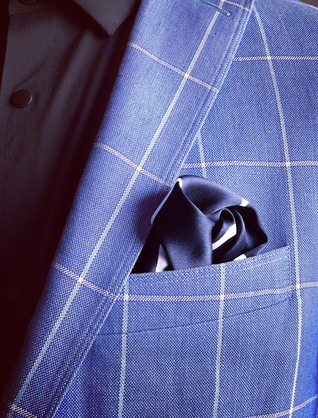 Spin Poof Pocket Square