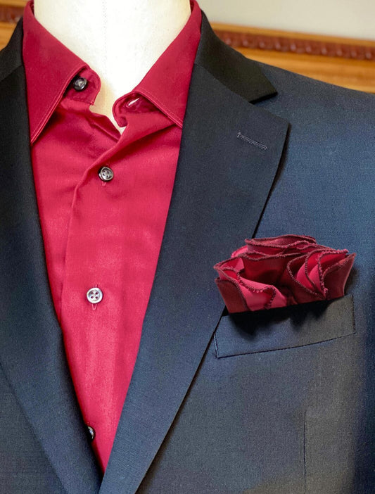 Super Peony Pocket Square