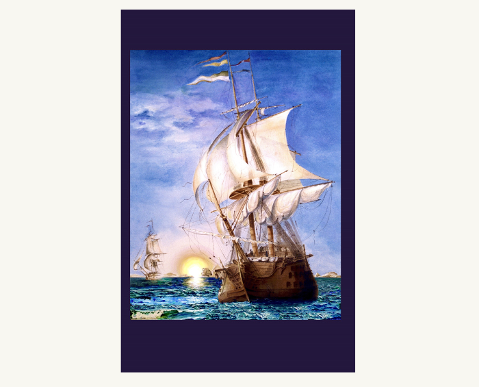 The Nile – Greeting Card