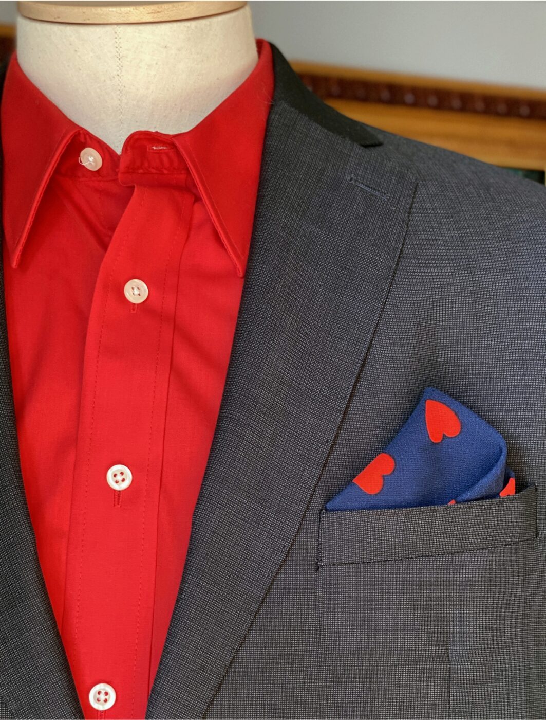 Valentine Pocket Square