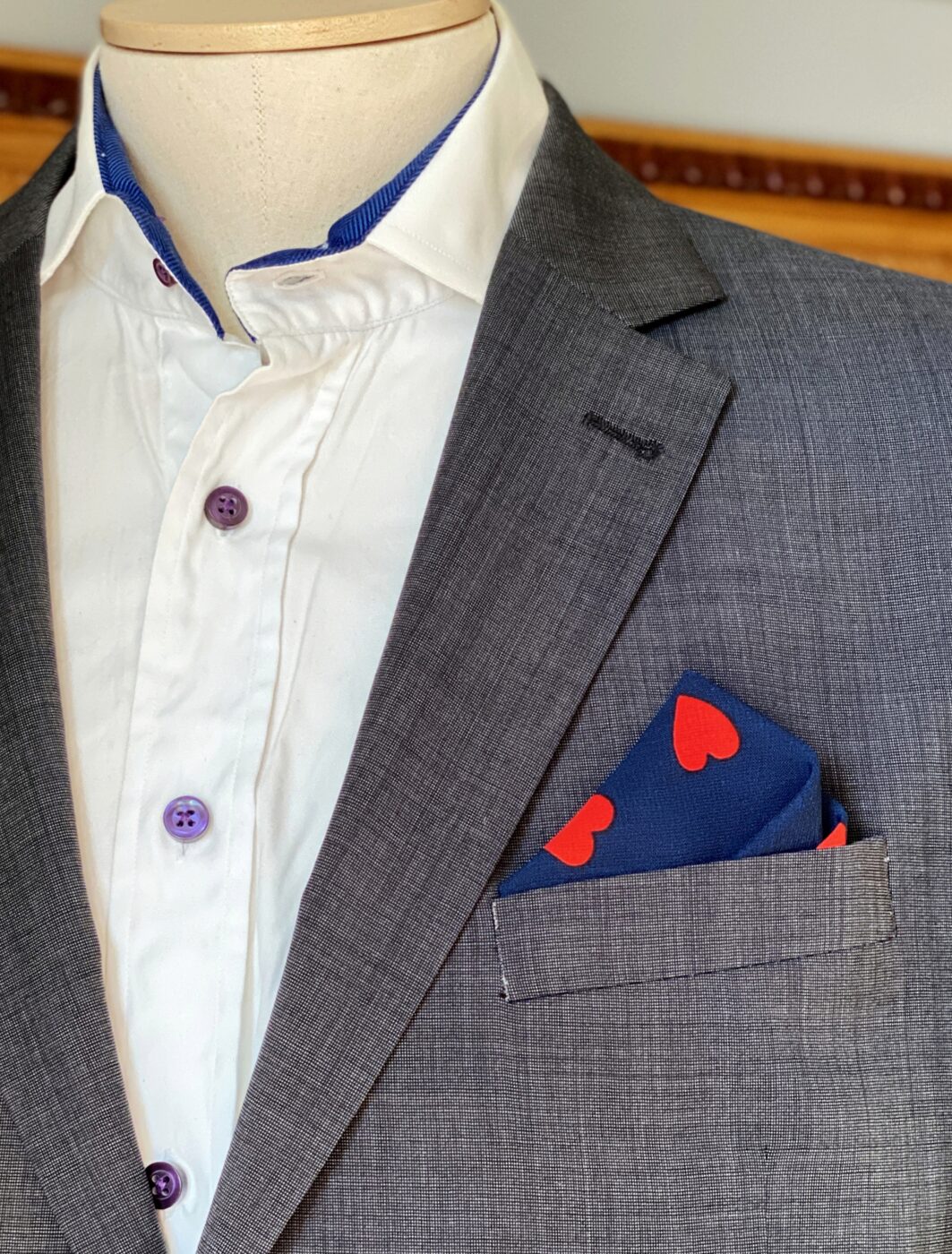 Valentine Pocket Square