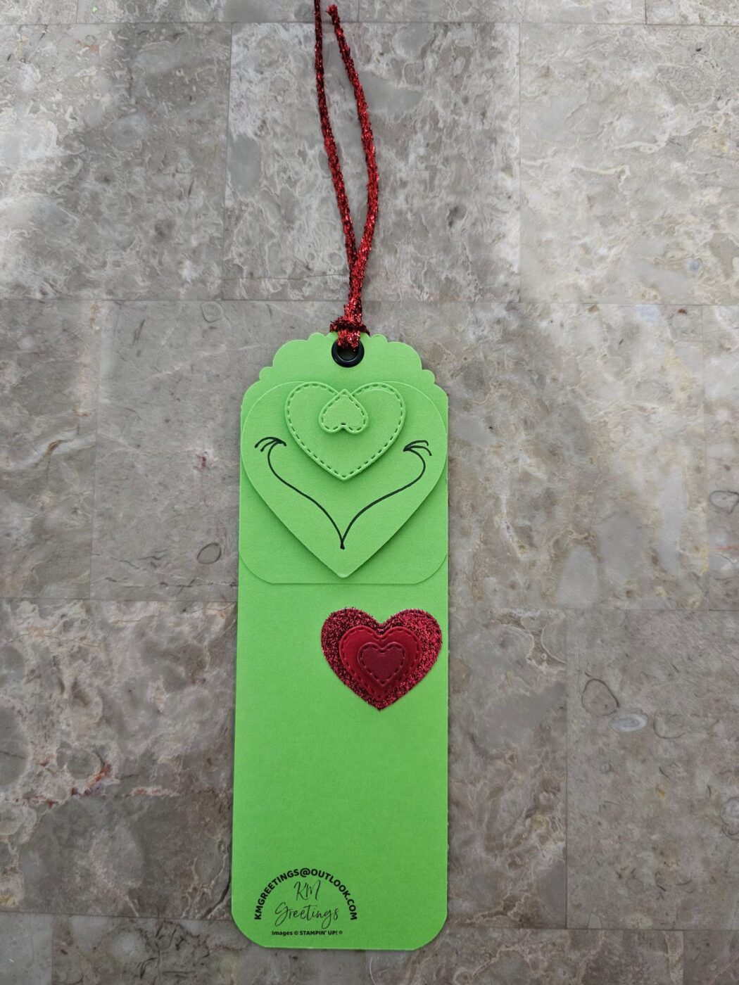 Grinch Gift Tag (Each)