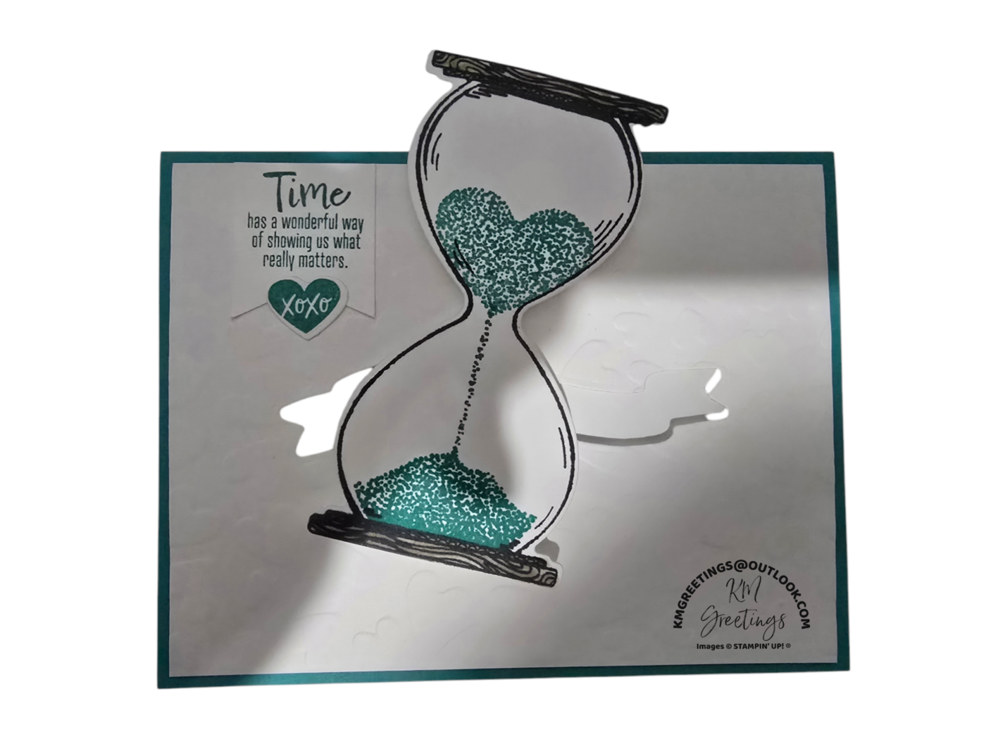 Time Has A Wonderful Way Of Showing Us What Really Matters Greeting Card