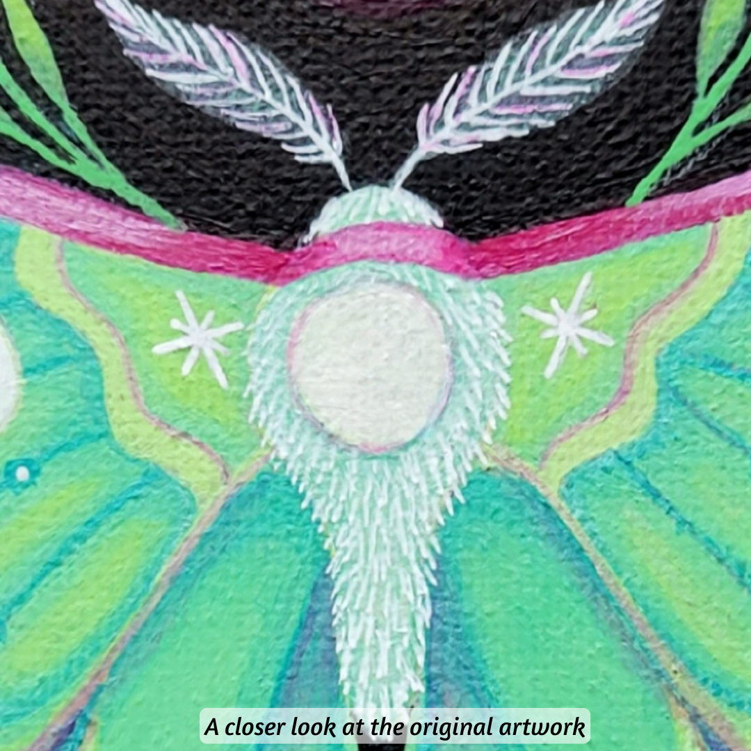 Luna Moth Art Print