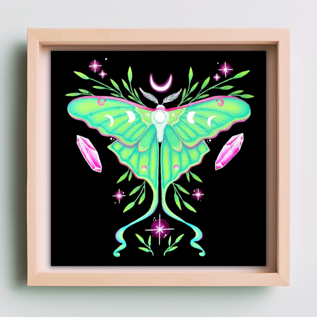 Luna Moth Art Print