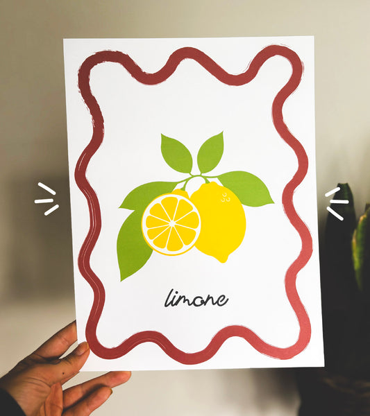 Limone Print