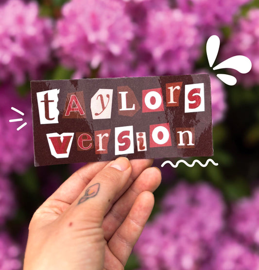 Taylor's Version Sticker