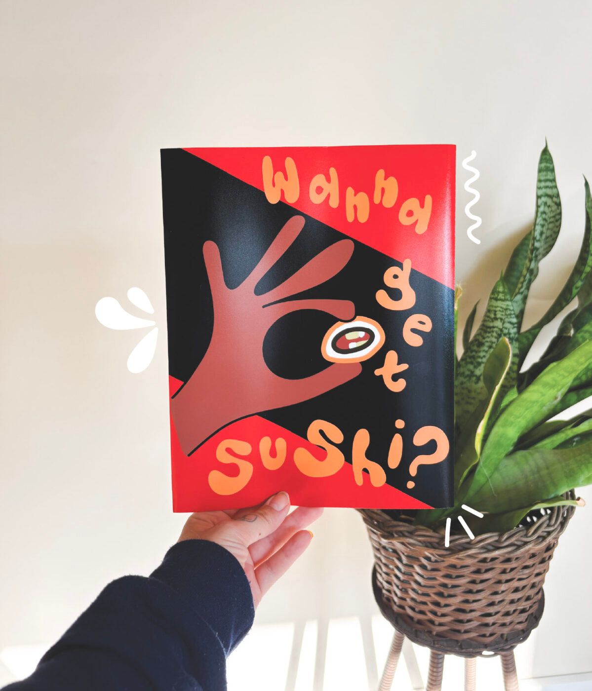 Wanna Get Sushi Print