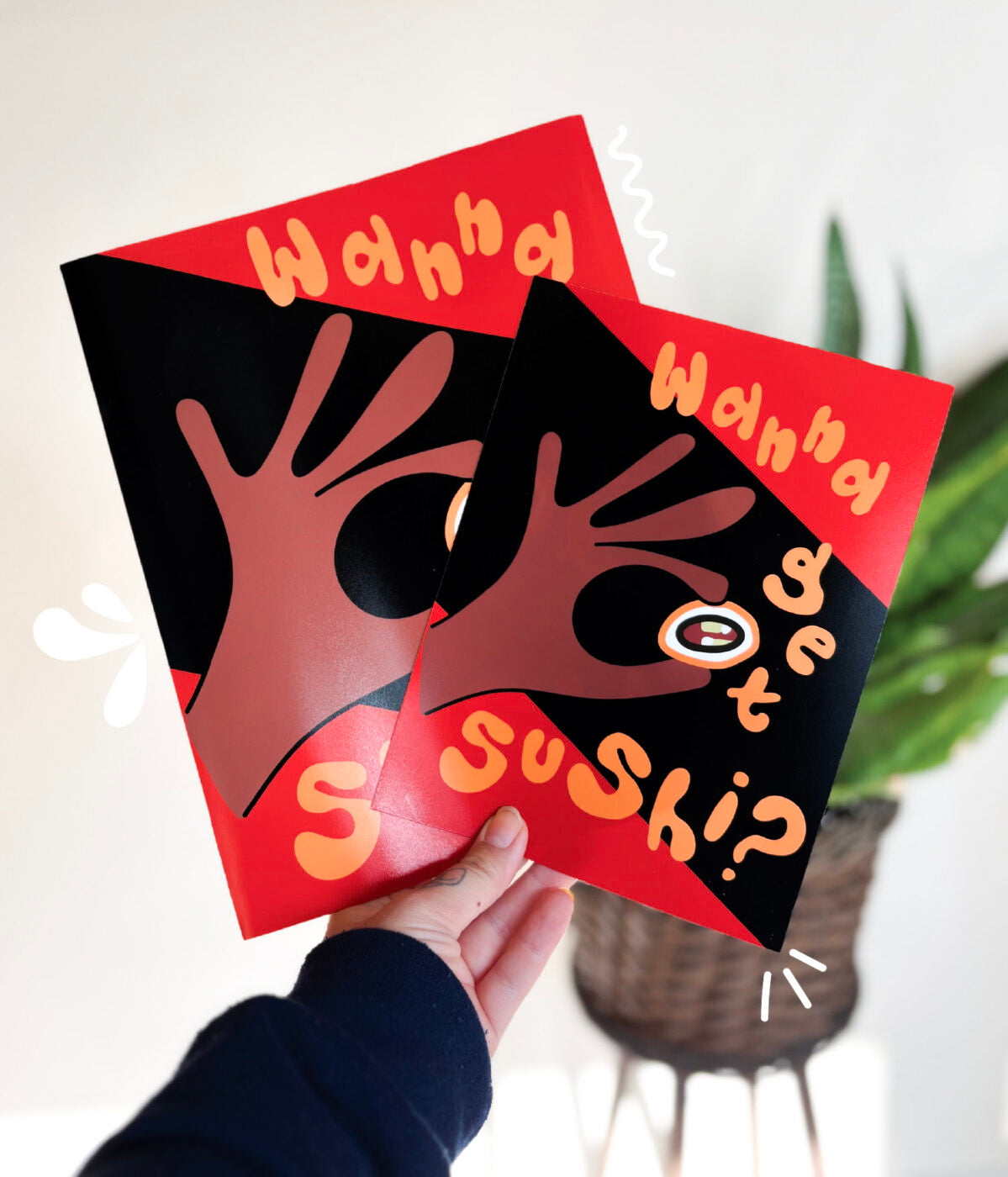 Wanna Get Sushi Print