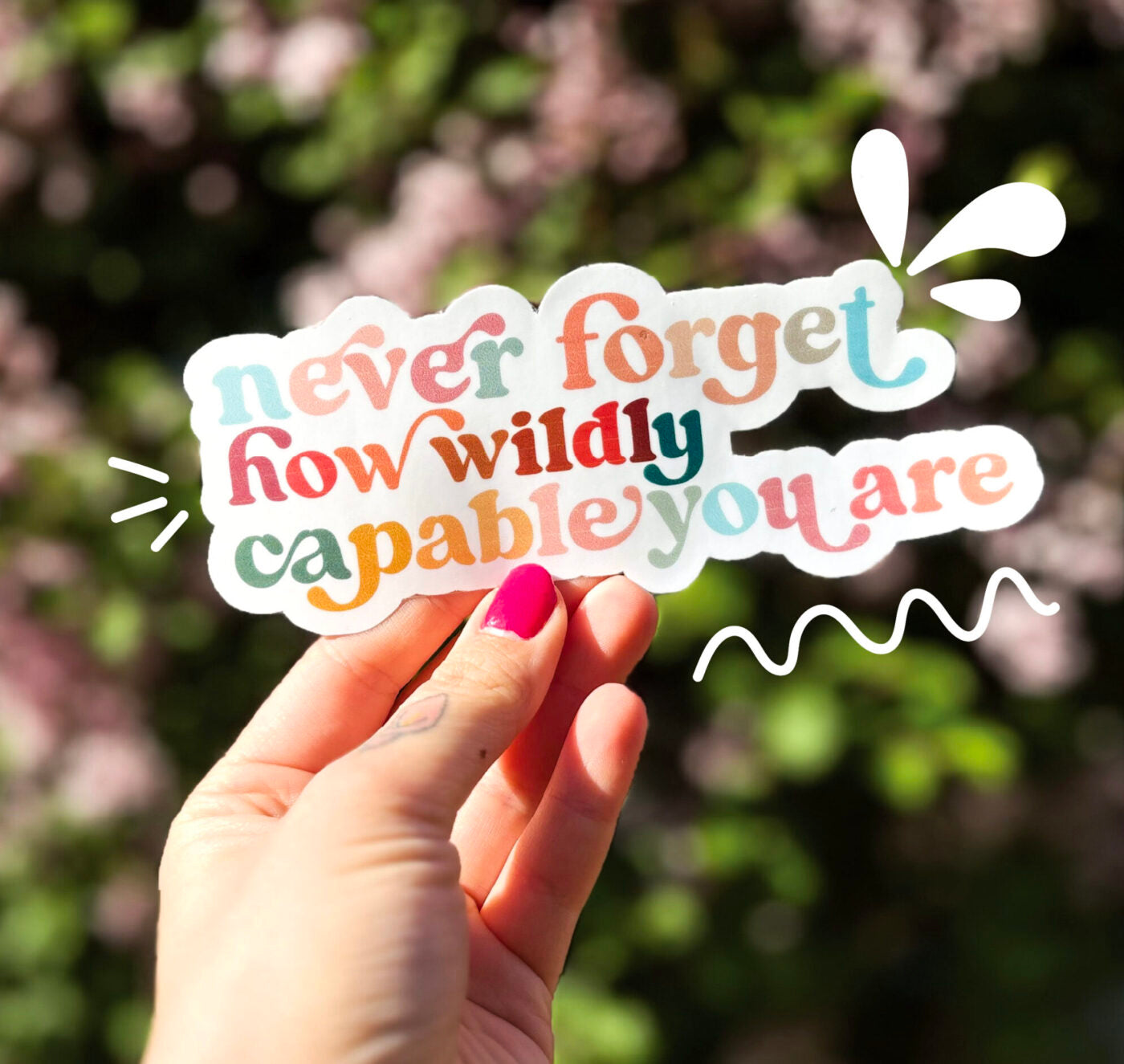 Wildly Capable Sticker Sticker