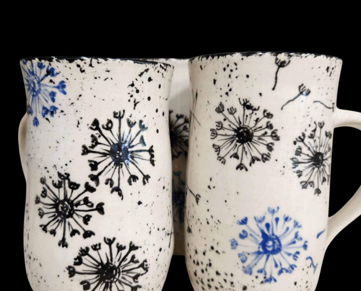 Mug - Dandelion Flower Motif