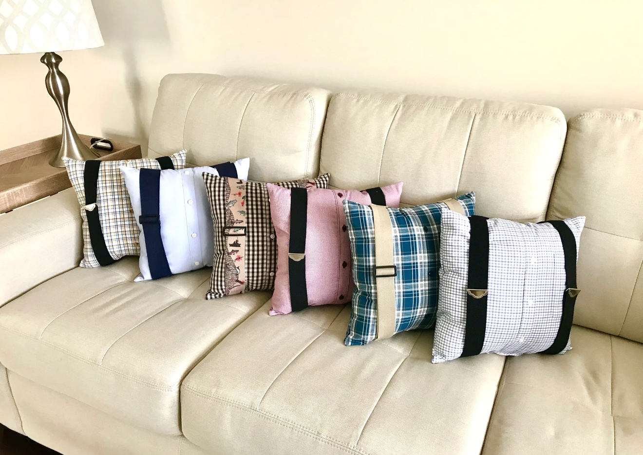 Memorial Shirt Pillows (Custom sewn)