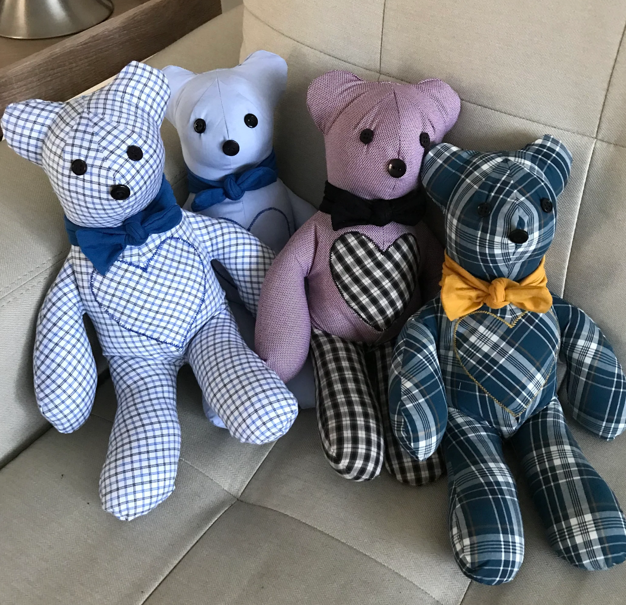 Memorial Teddy Bear (Custom Sewn)