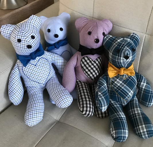 Memorial Teddy Bear (Custom Sewn)
