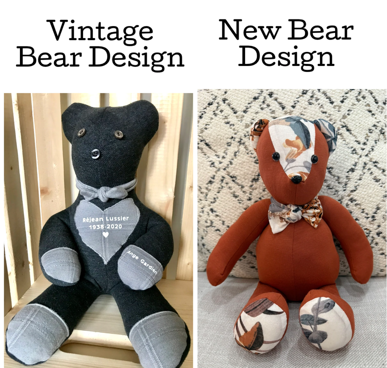 Memorial Teddy Bear (Custom Sewn)