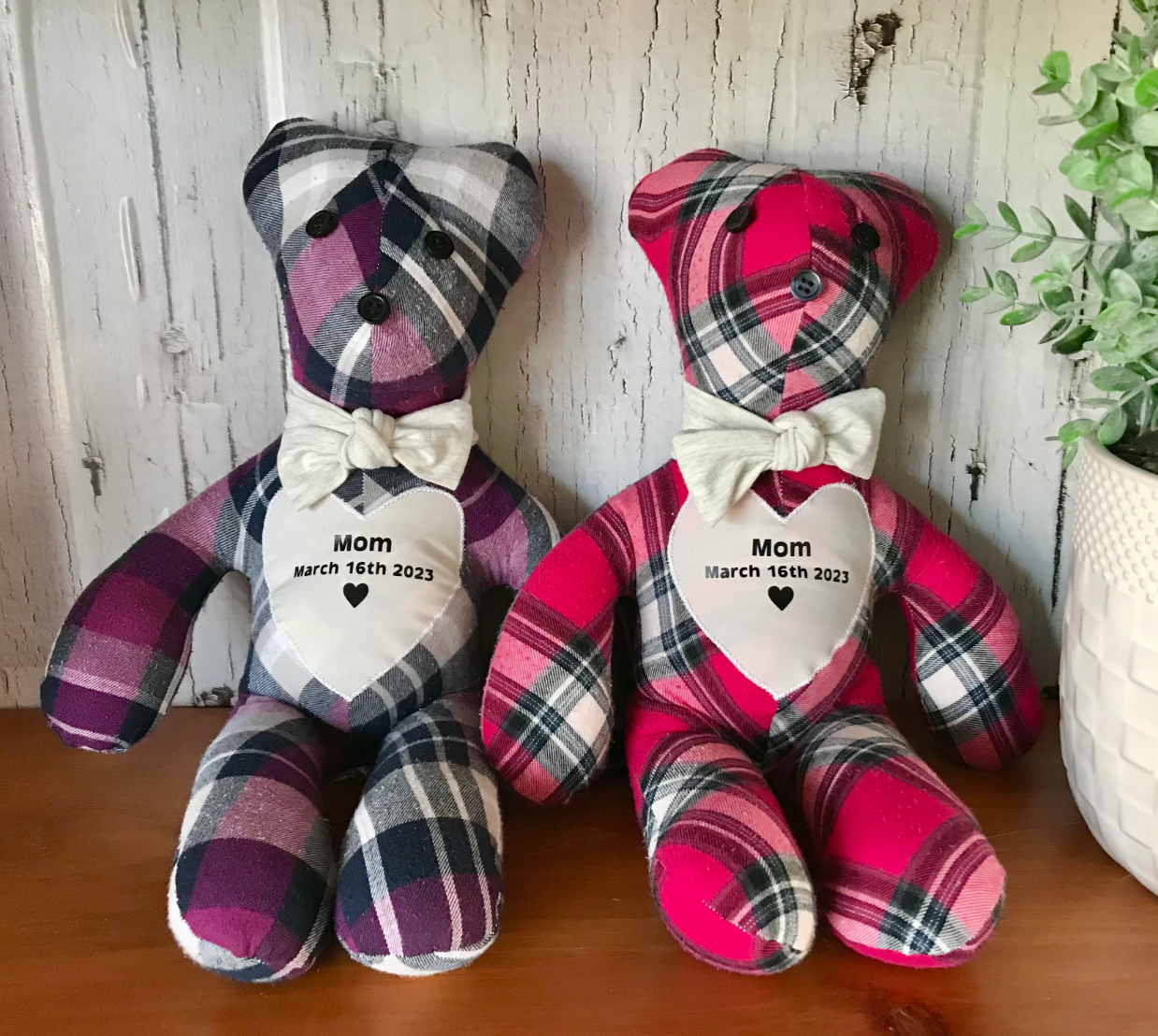 Memorial Teddy Bear (Custom Sewn)