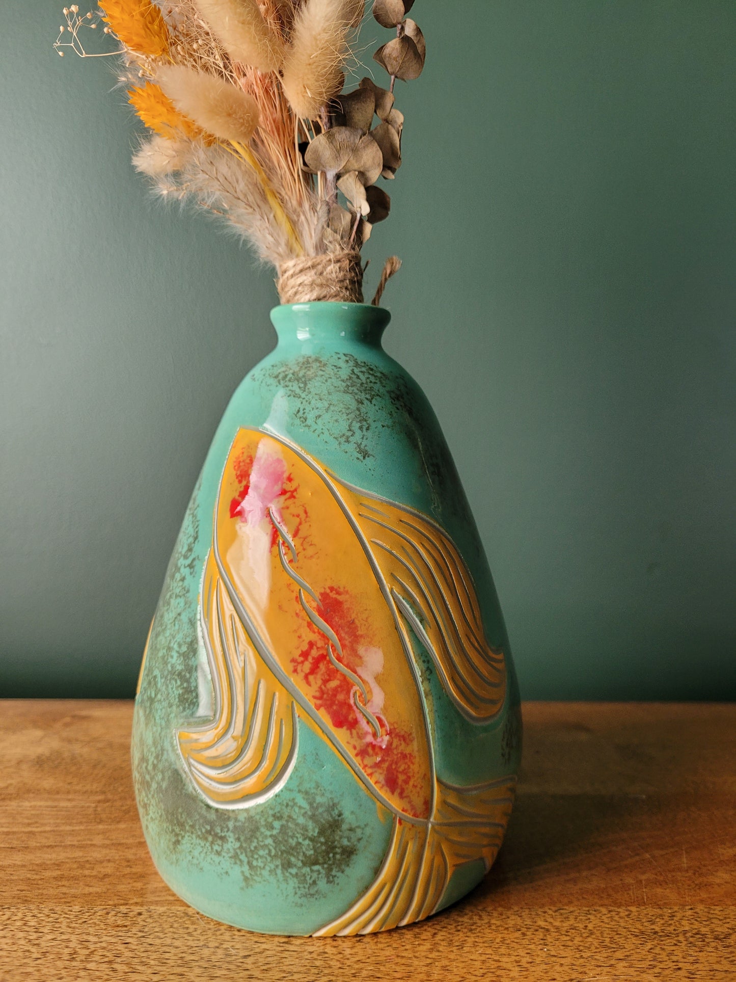 Koi Vase