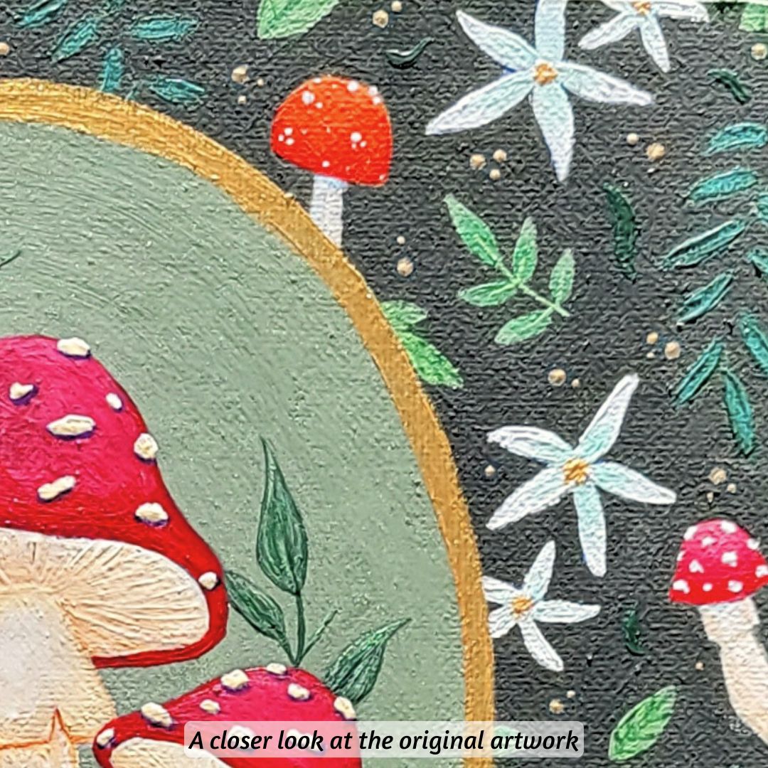 Mushrooms Art Print
