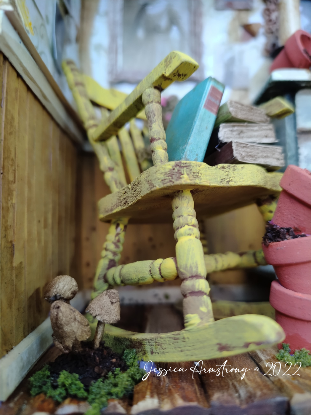The Mushroom Cottage – Miniature Scene