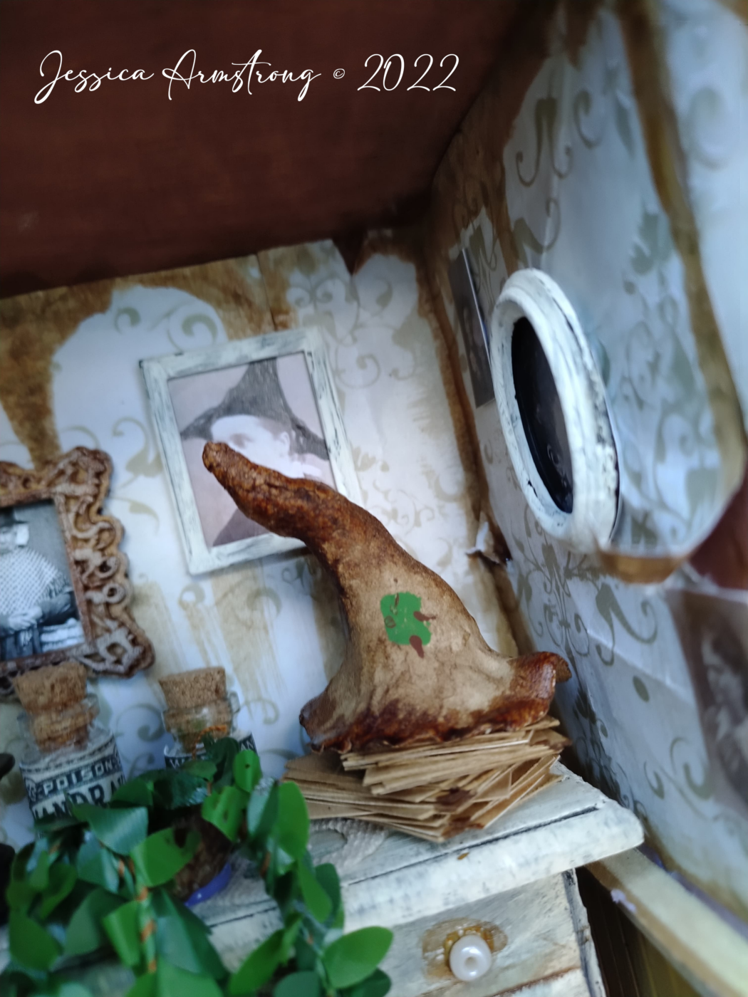 The Mushroom Cottage – Miniature Scene