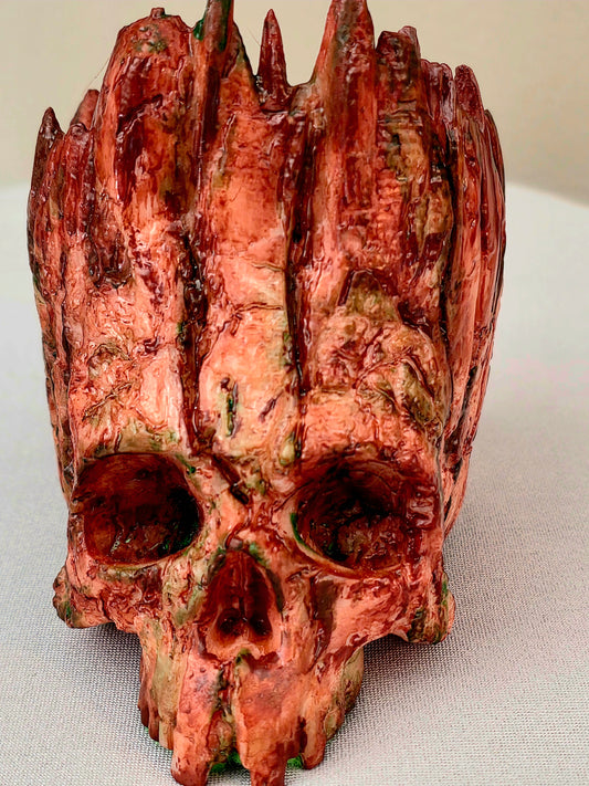 Tree Trunk Skull