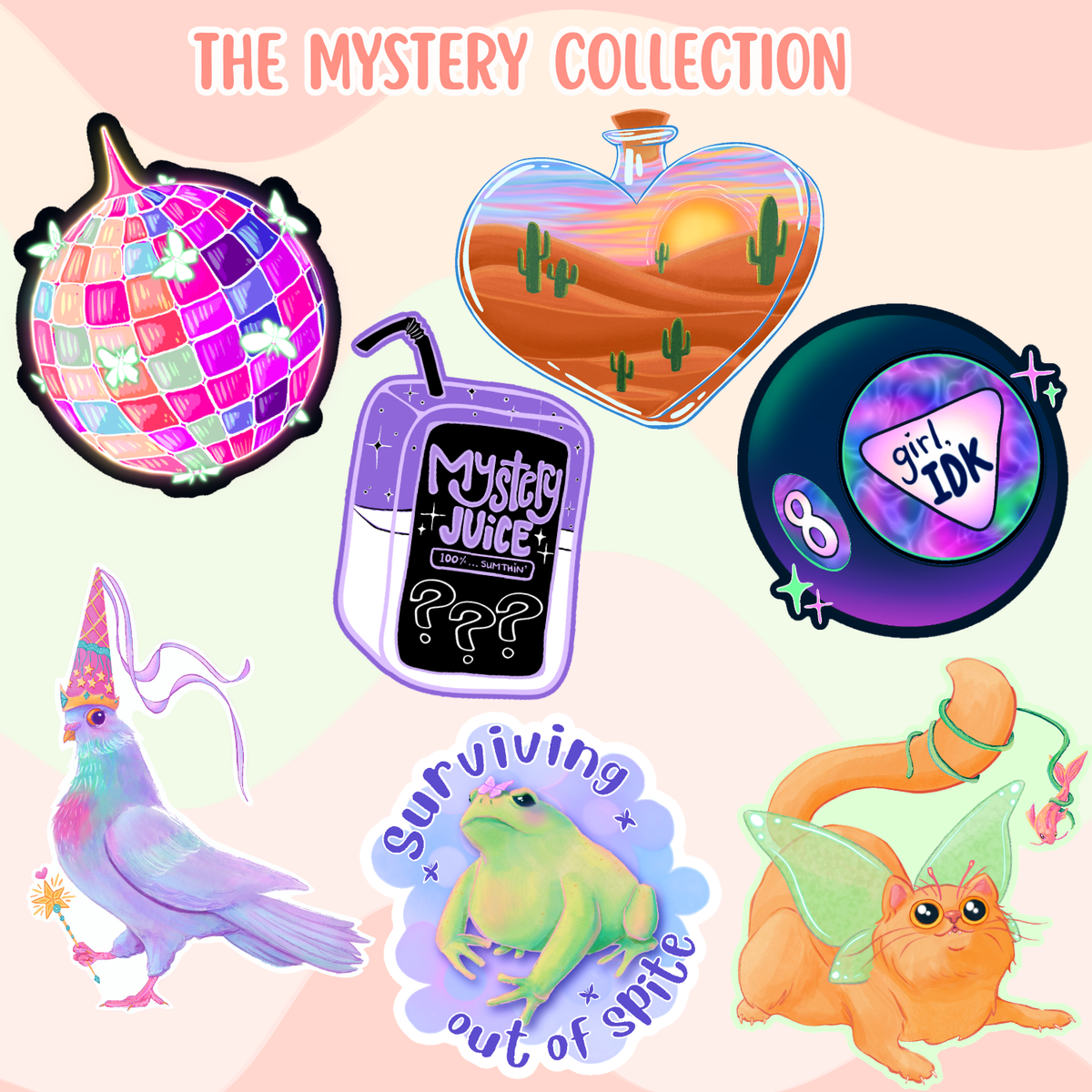 Mystery Sticker Pack