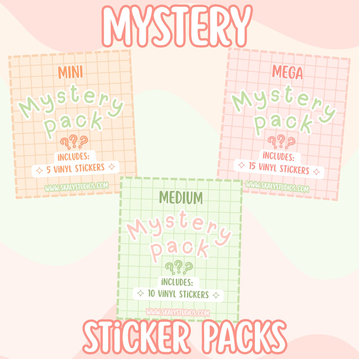 Mystery Sticker Pack