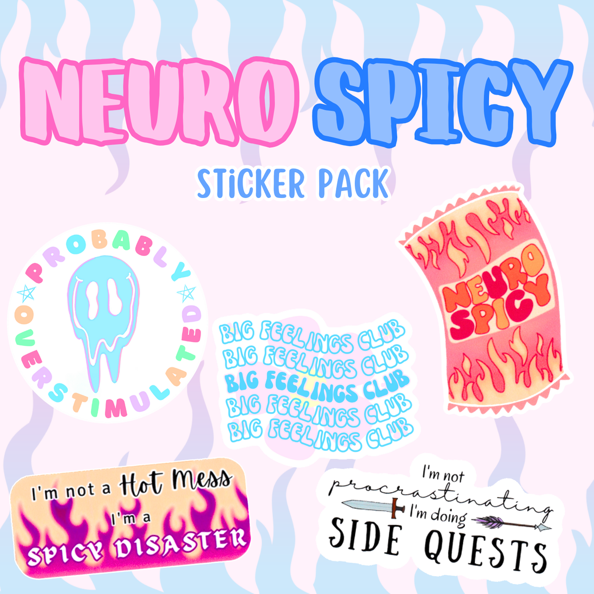 NeuroSpicy Sticker Pack