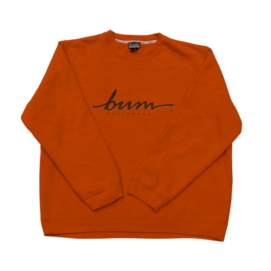 Vintage Orange B.U.M. Equipment Sweater