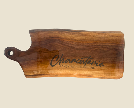 “Charcuterie Fancy Adult Lunchable” Serving Board