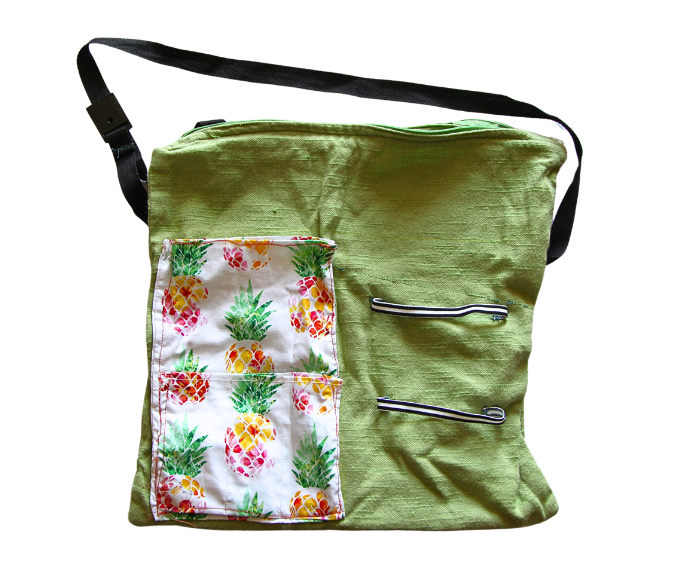 Green Pineapple Crafty Carry All