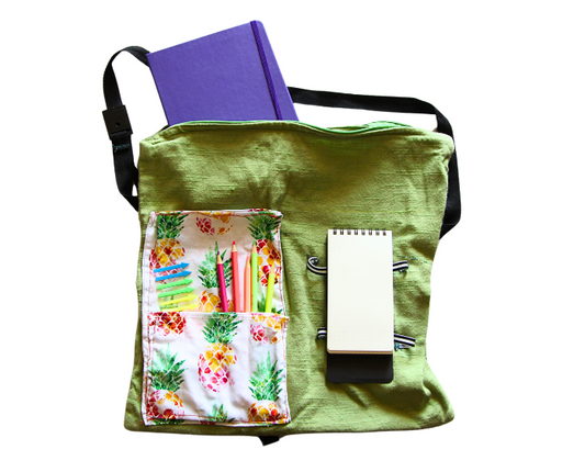 Green Pineapple Crafty Carry All