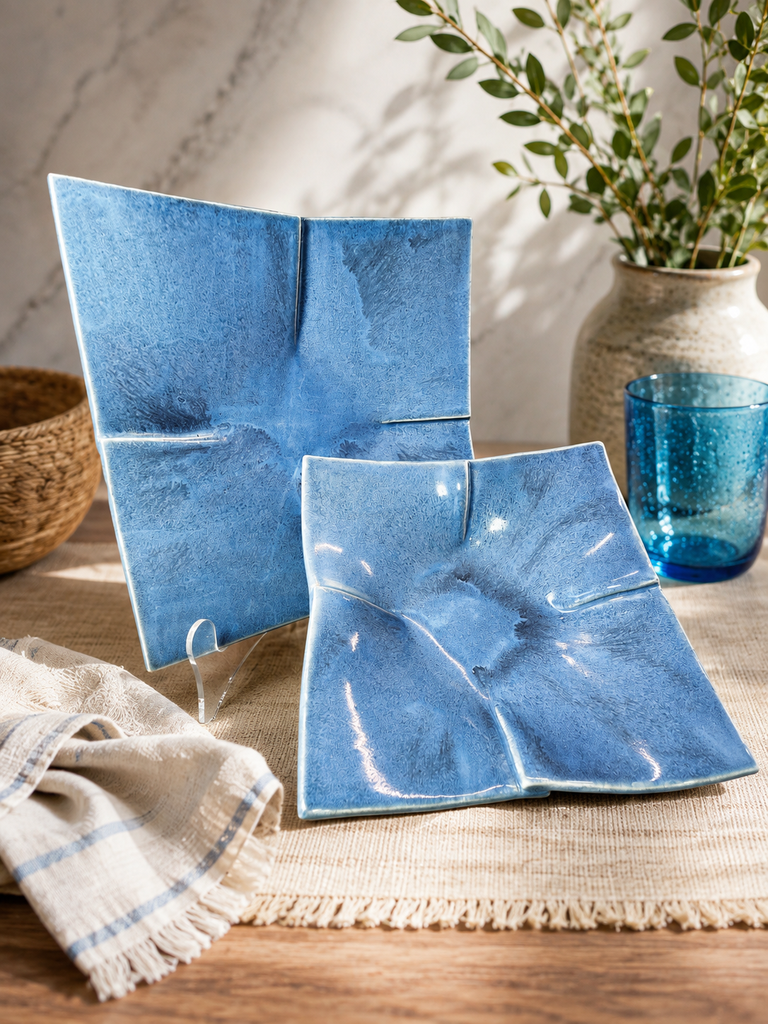 Plate, Denim Drift