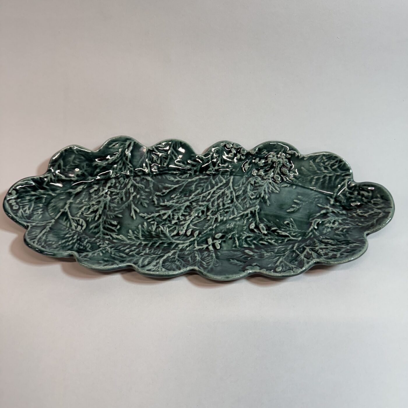 Tray, Scalloped Cedar Default Title