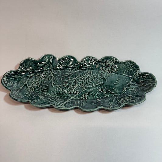 Tray, Scalloped Cedar Default Title