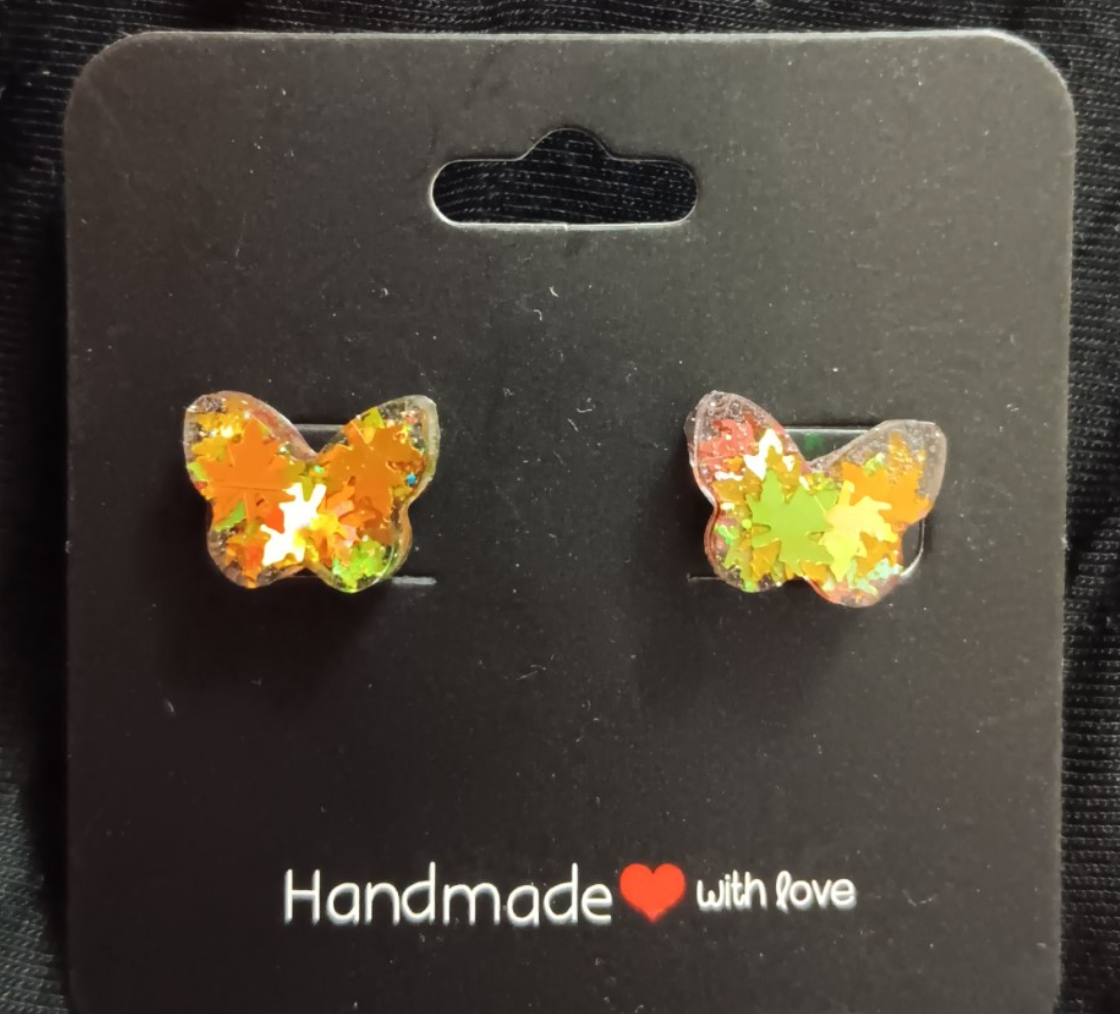 Butterfly Earrings (variety of colours)